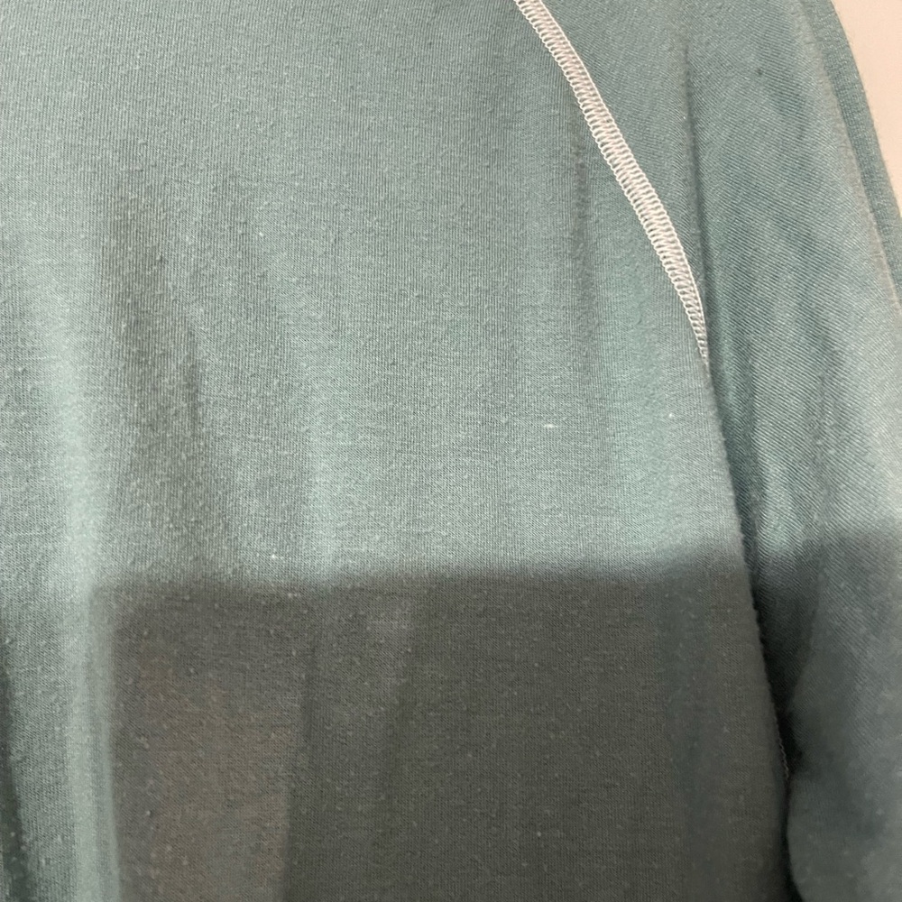 Johnnie-O Bender Melange Hoodie Pullover in Pistachio Large Men's - Picture 4 of 7